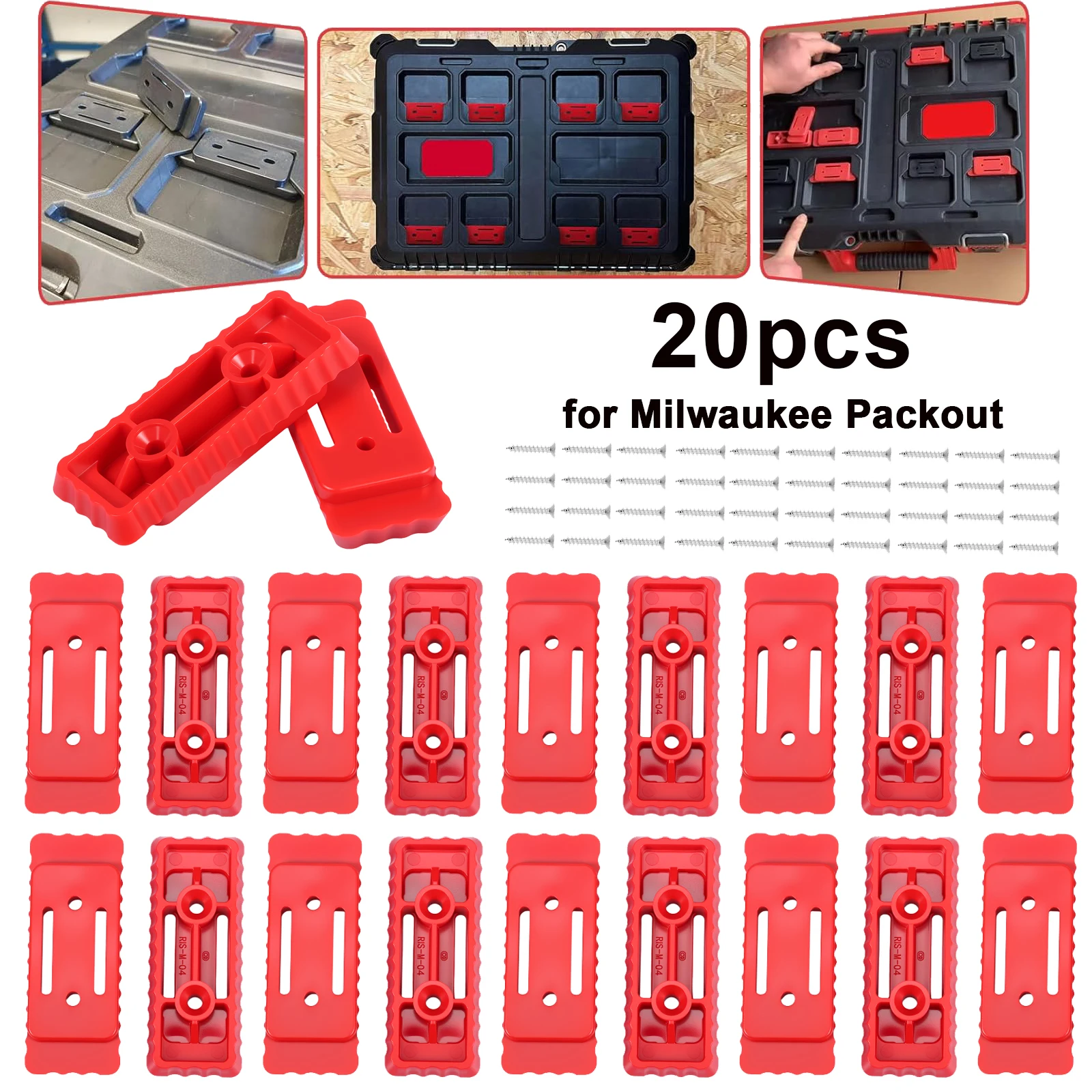 Workshop Electric Tools - 20 Piezas de Soportes de Montaje