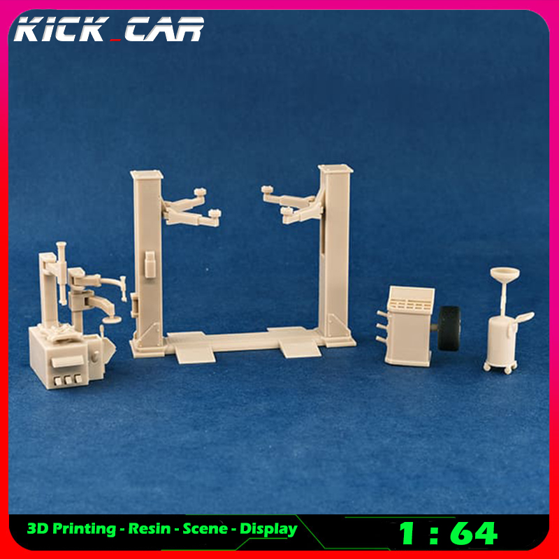 Workshop Tools Toy - Kickcar 1/64 taller maquinaria grande modelo