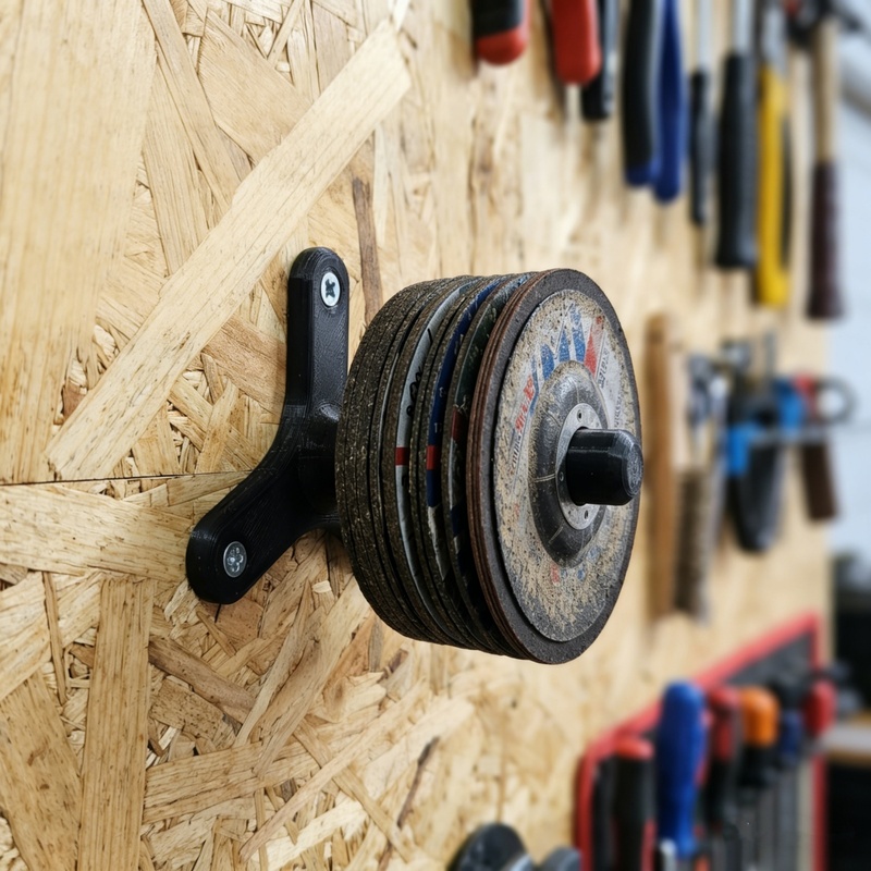 Workshop Tools Holder - Soporte de pared para amoladora angular