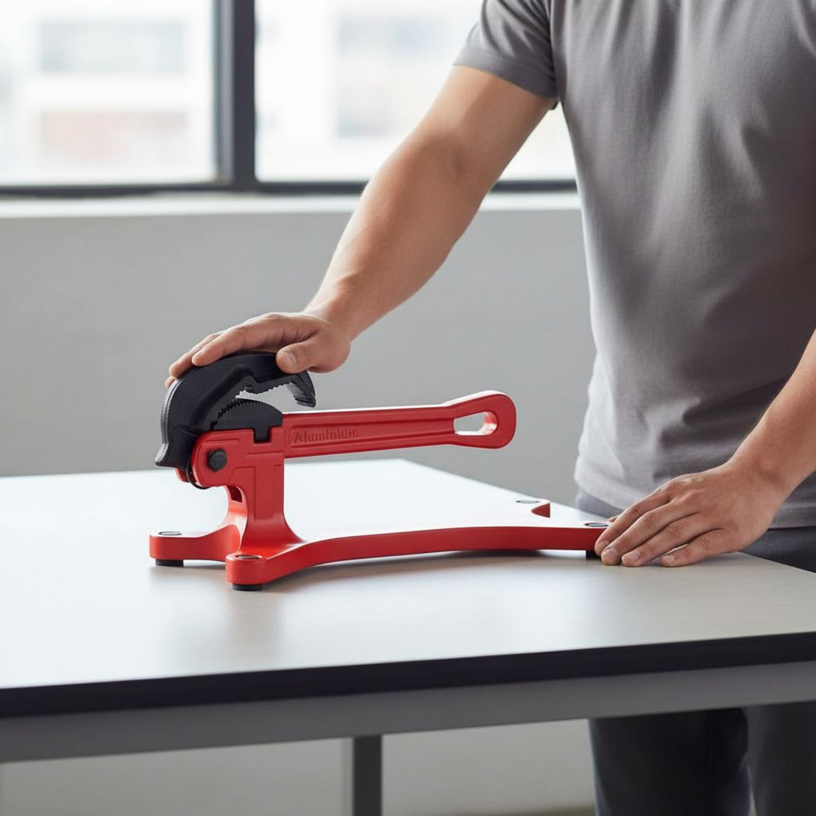 Tools Workshops - Llave de tubo autoblocante portátil, llave