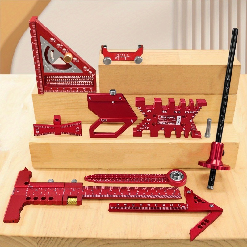Workshop Joinery Tools - Juego de herramientas multifuncionales para carpintería: