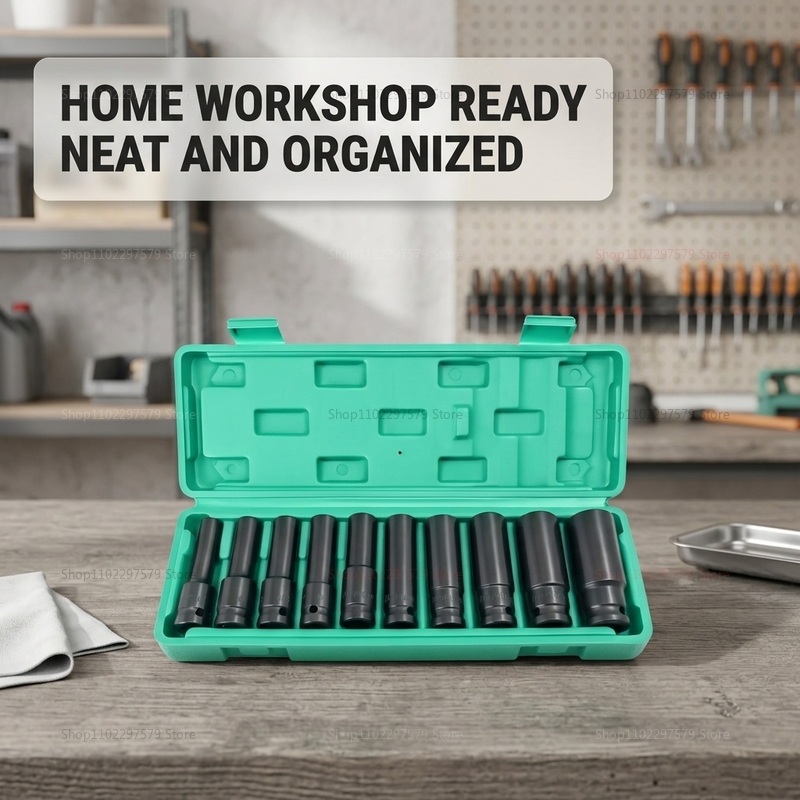 Workshop Electric Tools - Juego de 10 Llaves de Tubo