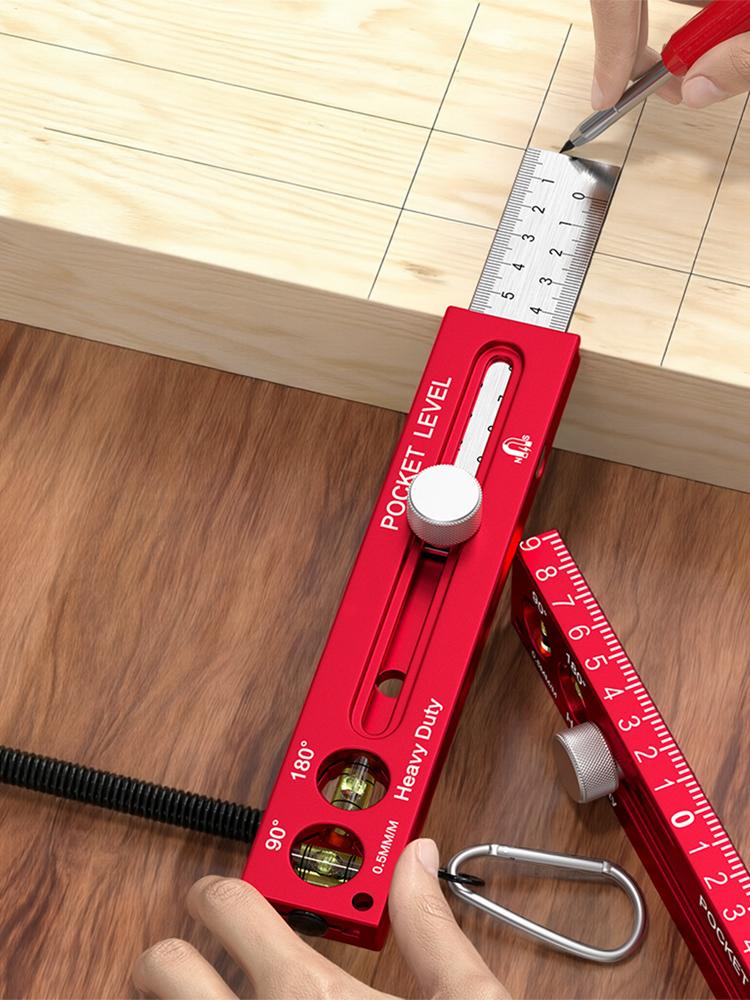 Regla Magnética para Carpinter - Workshop Marking Tools reseña y precio