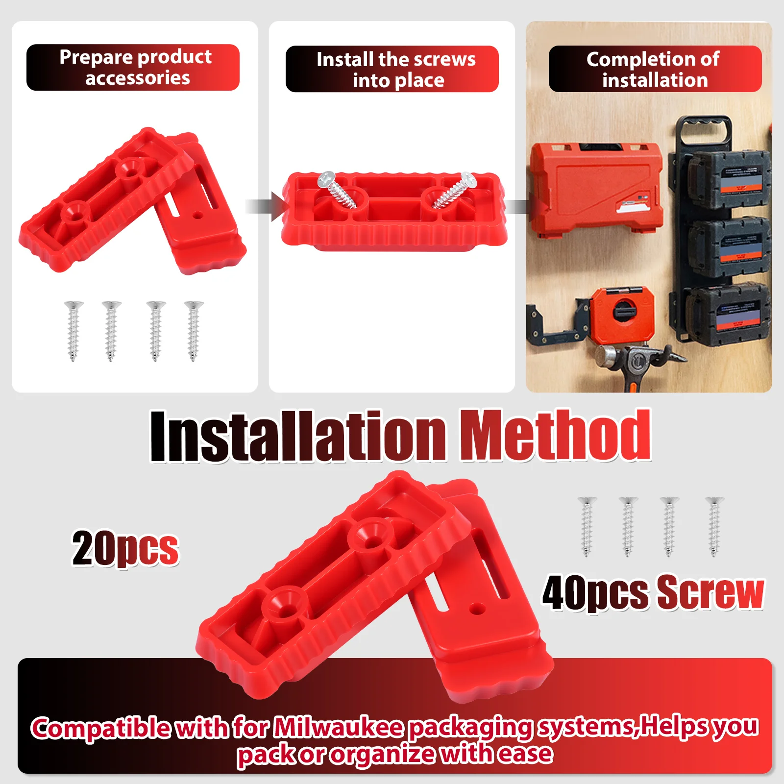 20 Piezas de Soportes de Monta - Workshop Electric Tools reseña y precio