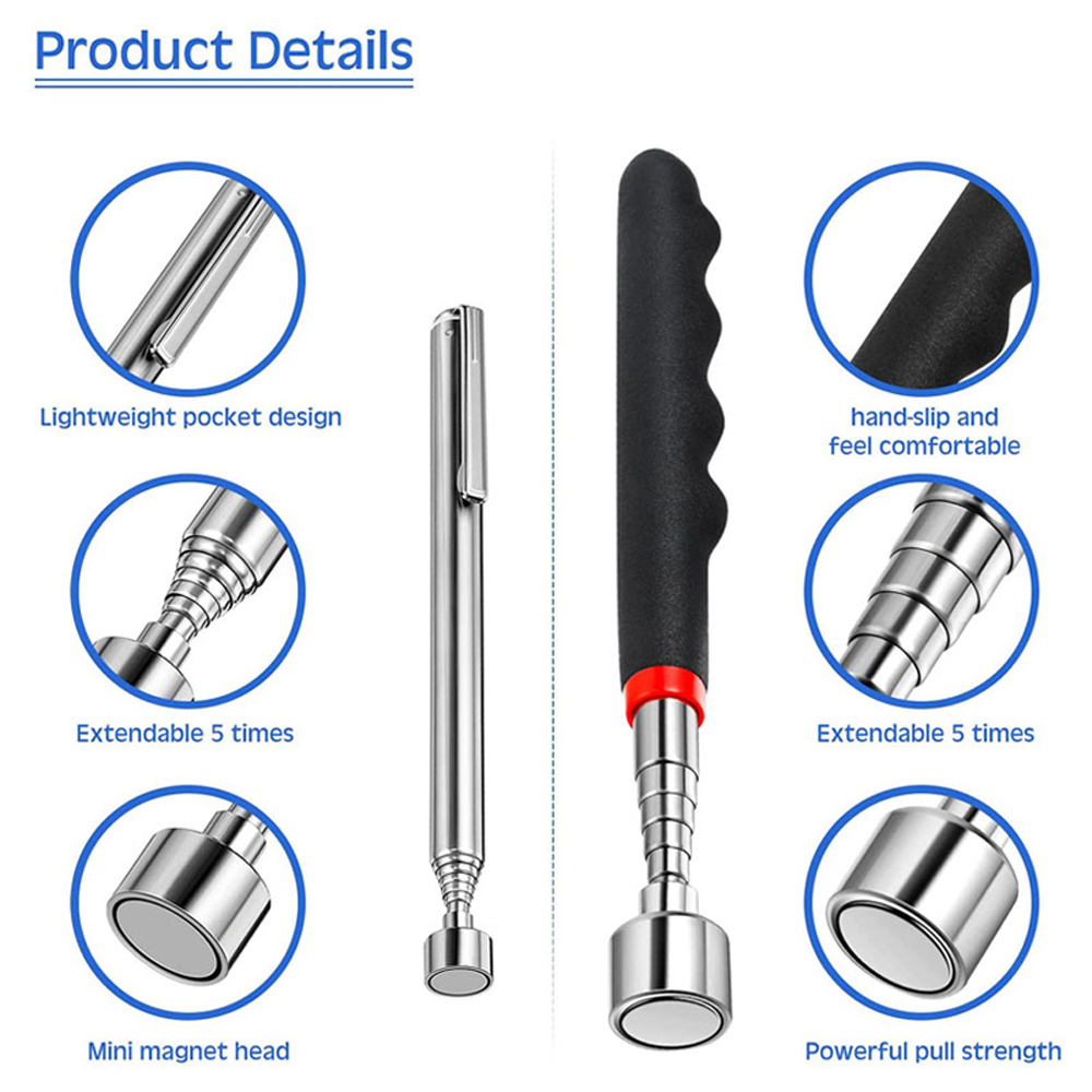 Varilla extensible para recoge - Workshop Tools Sale reseña y precio