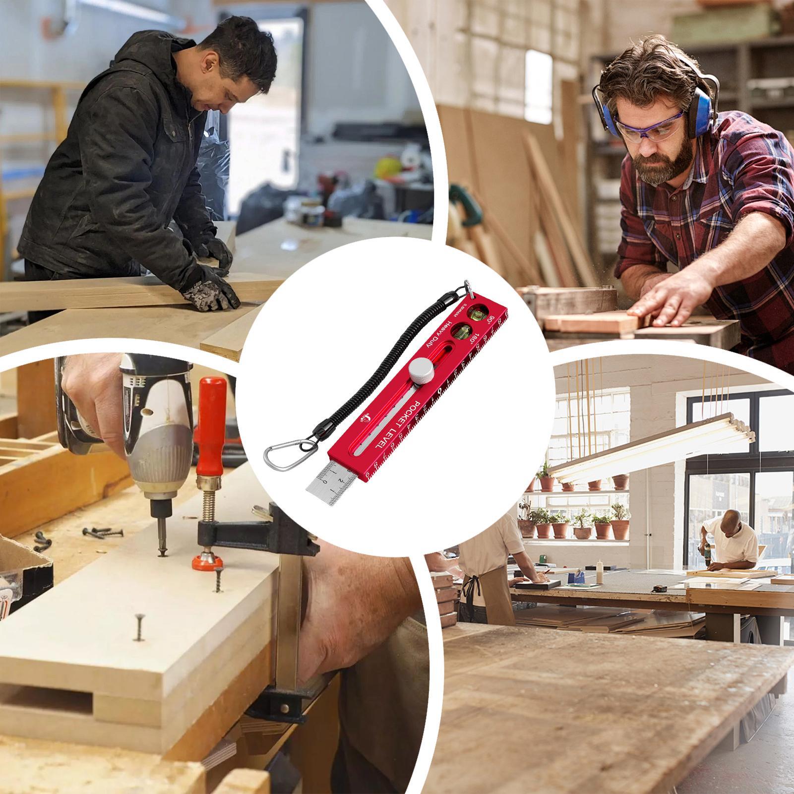 Regla Magnética para Carpinter - Workshop Marking Tools reseña y precio