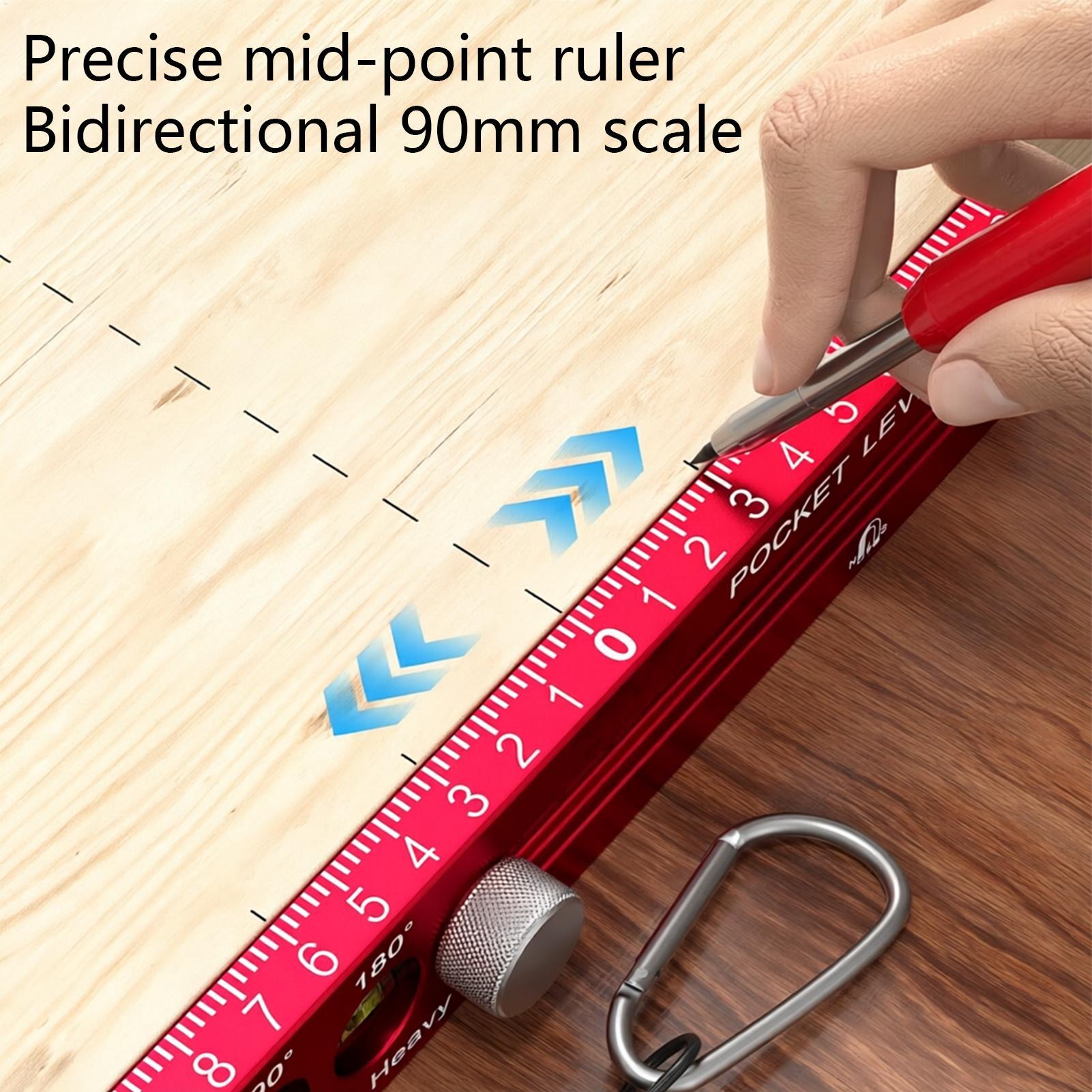 Regla Magnética para Carpinter - Workshop Marking Tools reseña y precio