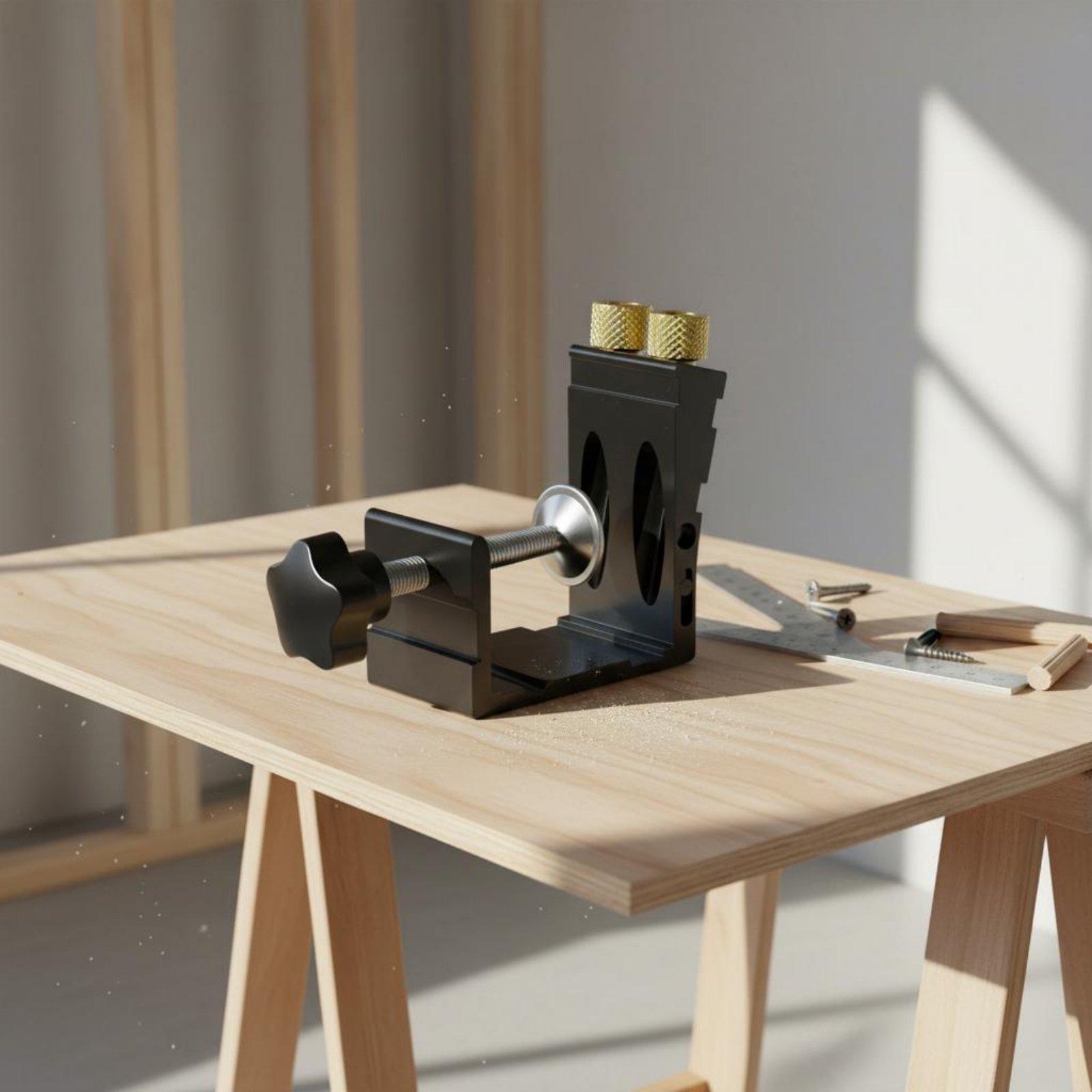 Guía de perforación a 15 grado - Workshop Joinery Tools reseña y precio