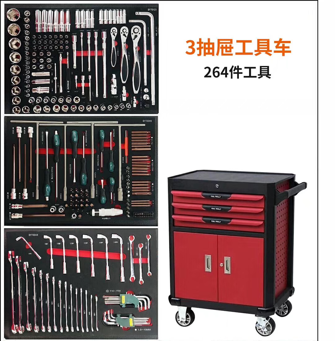 Caja de Herramientas de Acero  - Tools Box For Workshop reseña y precio