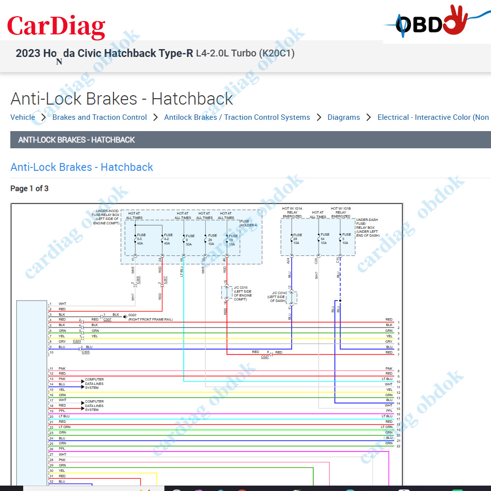 Software en Línea Alldata US 2 - Workshop Tools Diagram reseña y precio