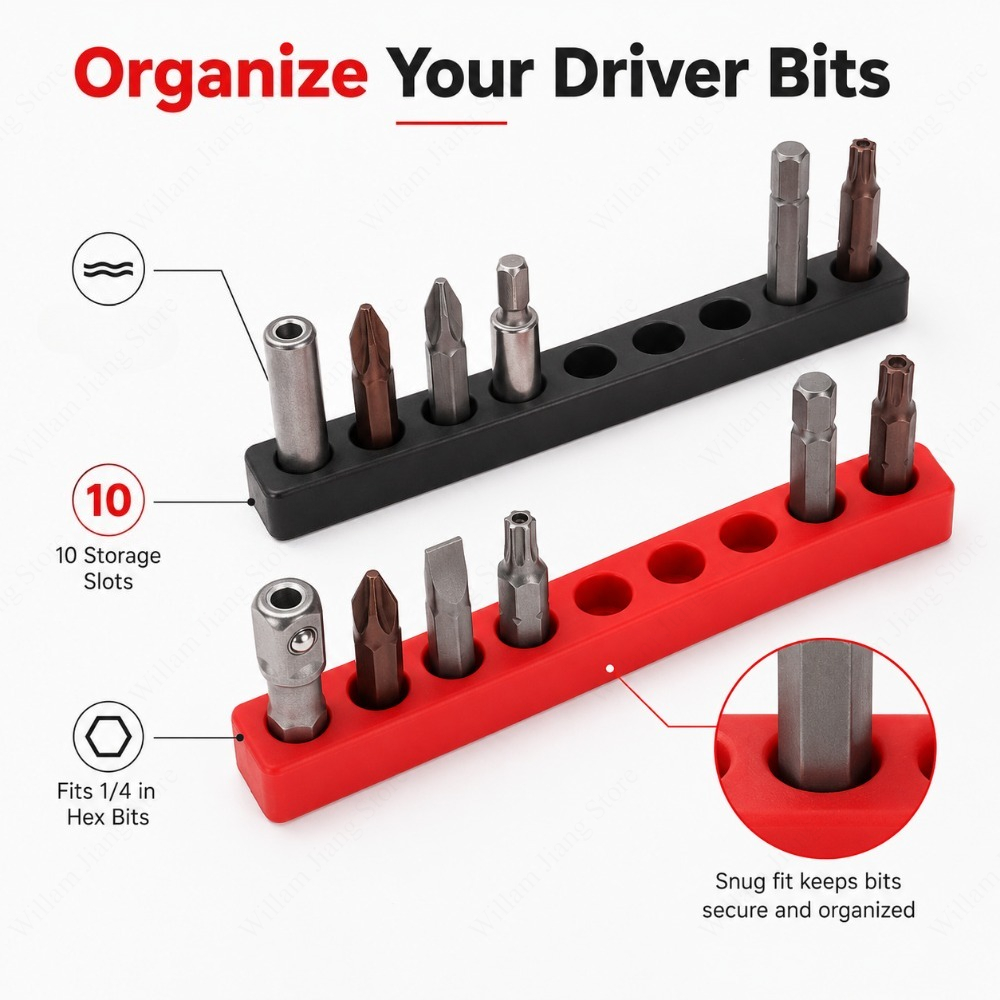 Organizador de Brocas de 10 Po - Tools At Workshop reseña y precio