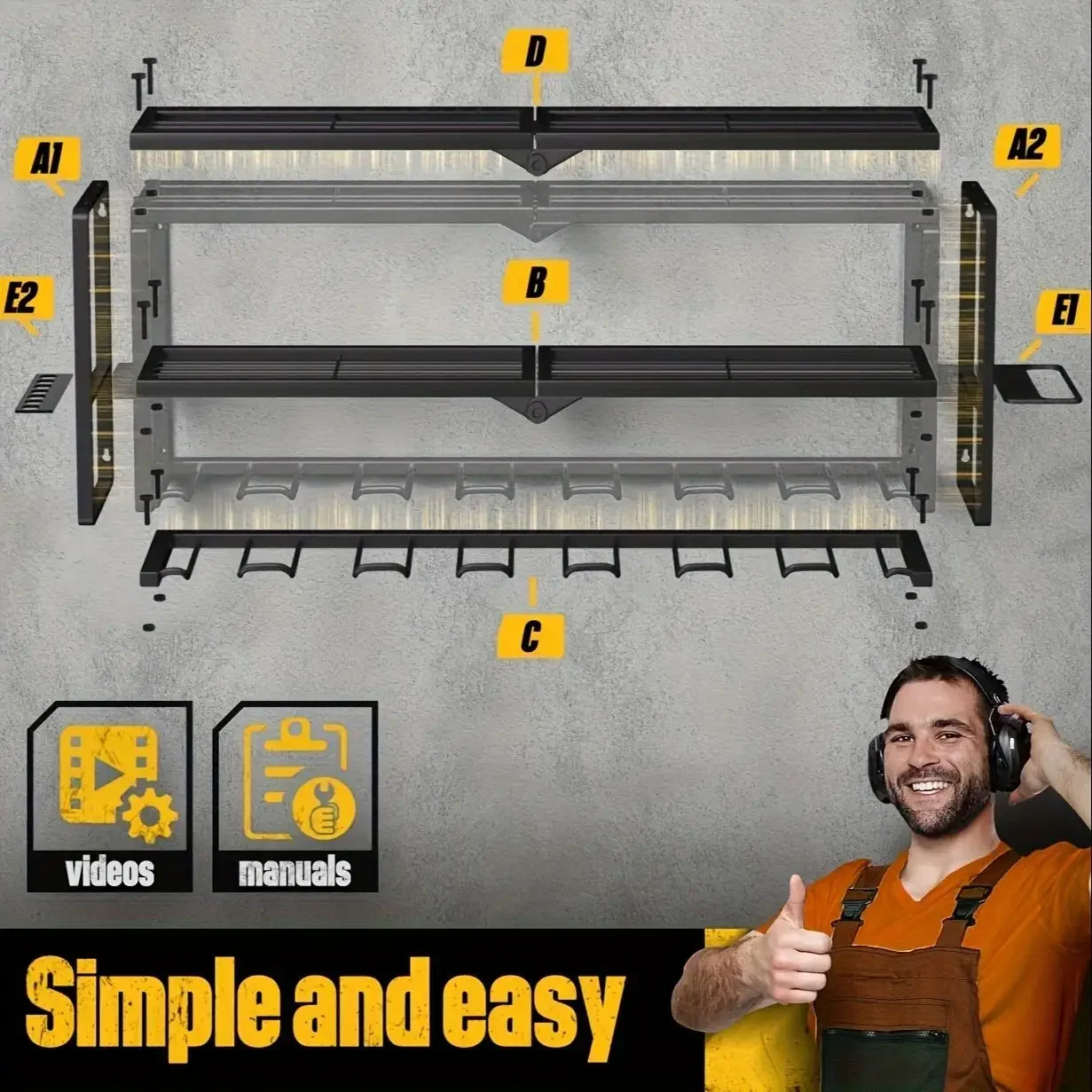 Organizador de Herramientas El - Workshop Tools Holder reseña y precio