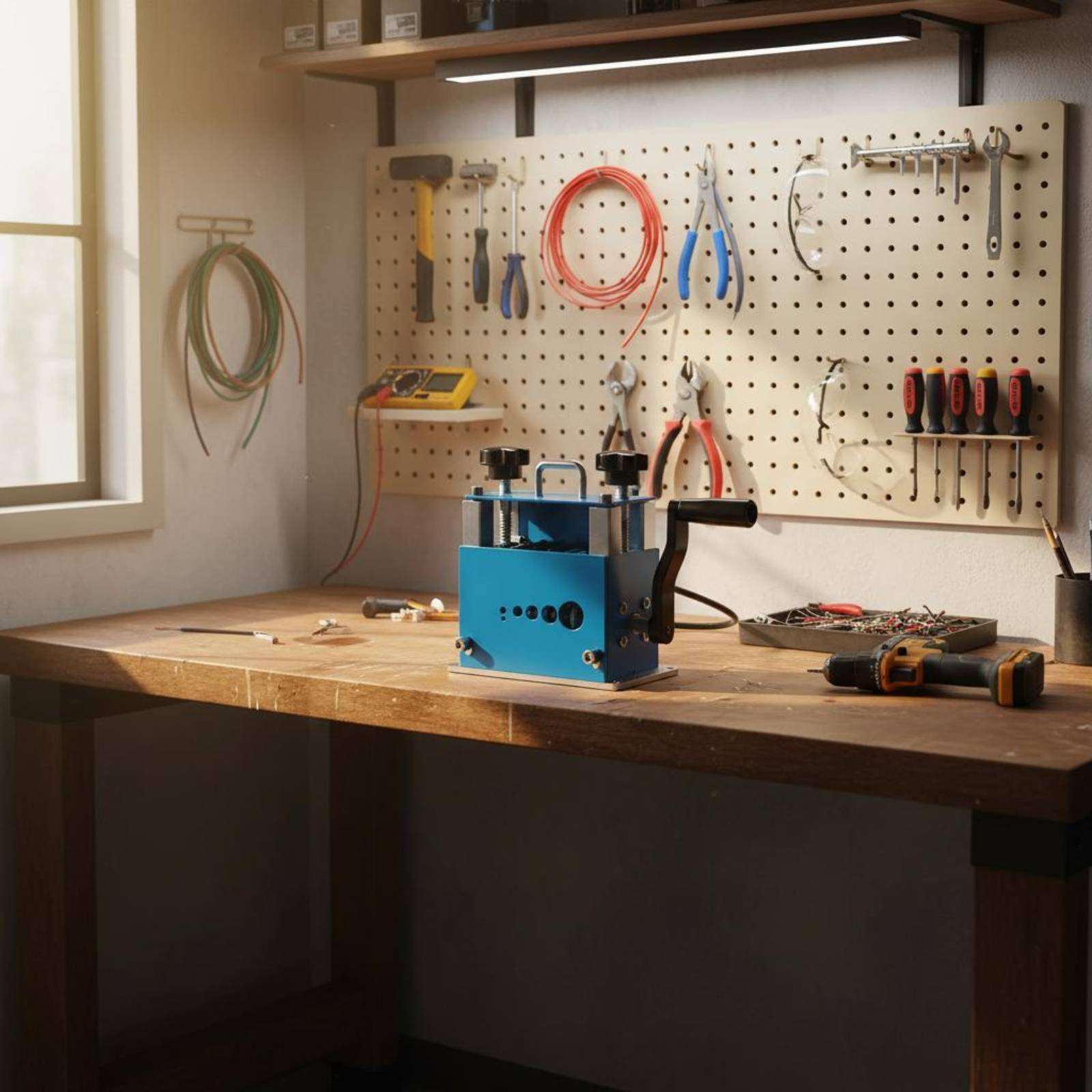 Pelacables manual de manivela  - Tools In The Workshop reseña y precio