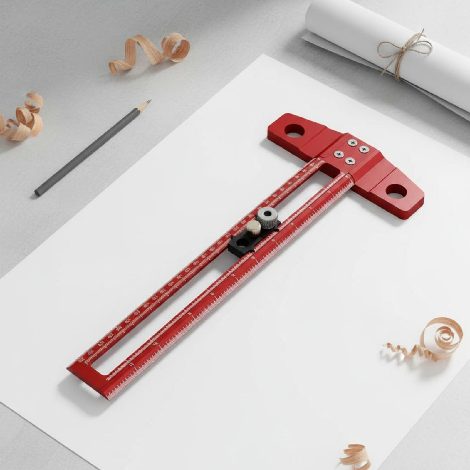 Regla en T con Escala Grabada  - Workshop Marking Tools reseña y precio