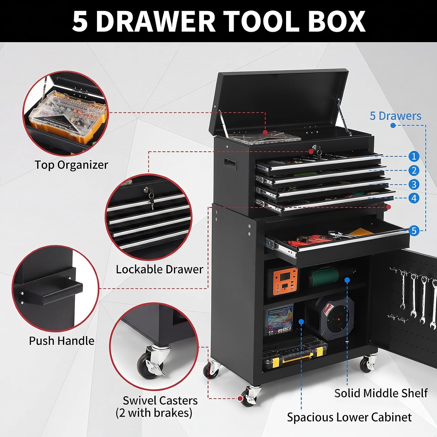 Gabinete de Herramientas Rodan - Tools Box For Workshop reseña y precio