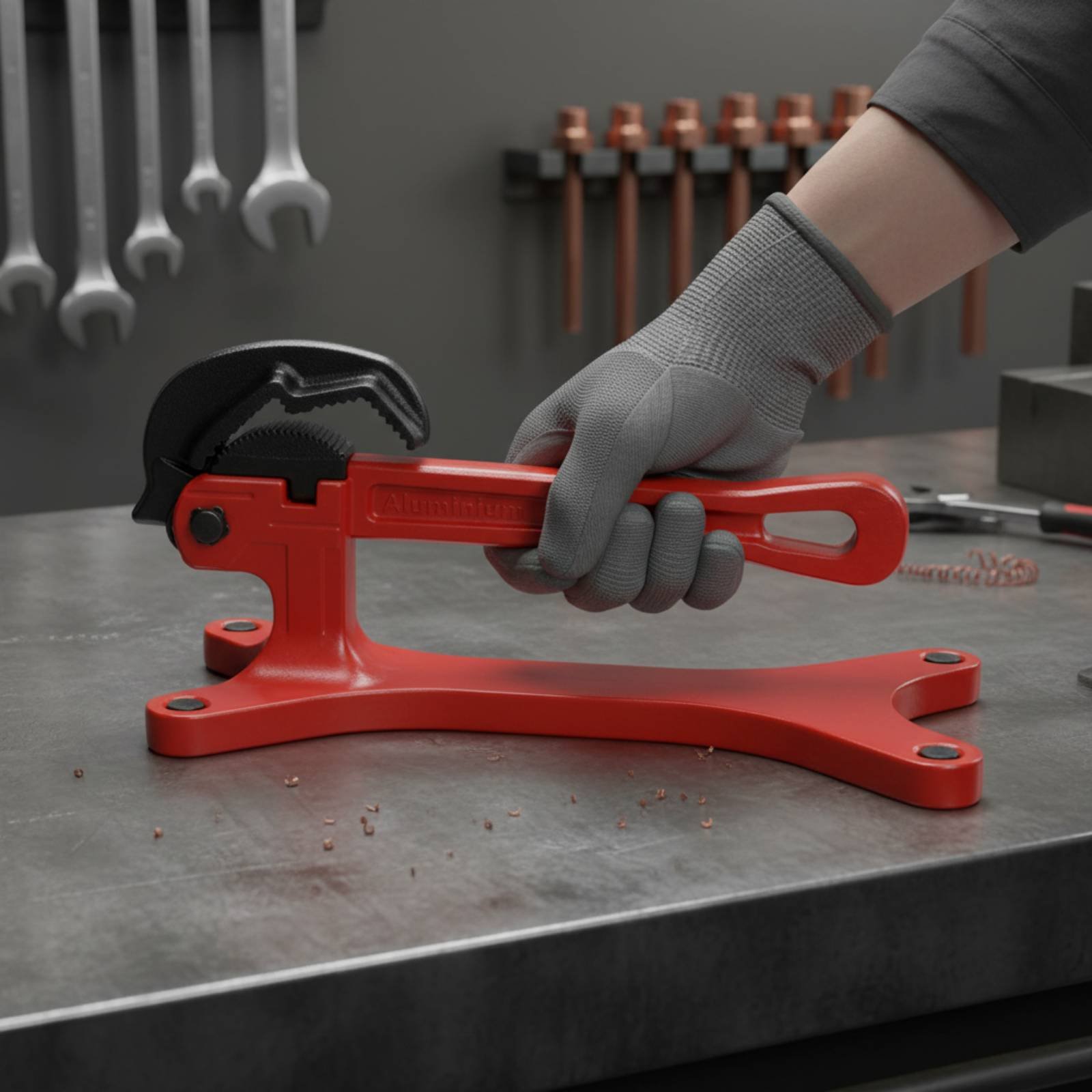 Llave de tubo autoblocante por - Tools Workshops reseña y precio