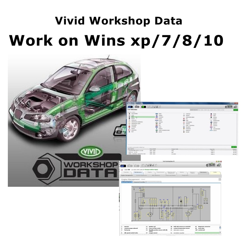 Datos de taller vívidos automo - Workshop Tools Diagram reseña y precio