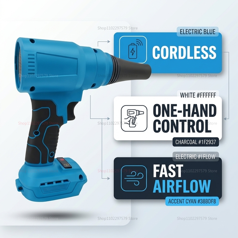 Soplador de Aire Inalámbrico d - Workshop Electric Tools reseña y precio
