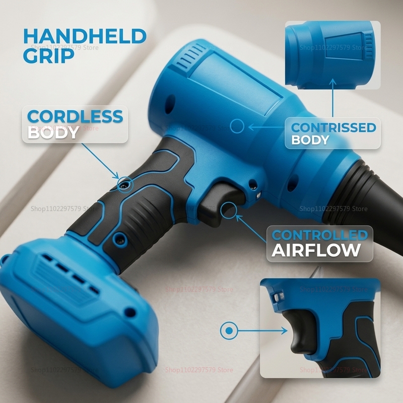 Soplador de Aire Inalámbrico d - Workshop Electric Tools reseña y precio