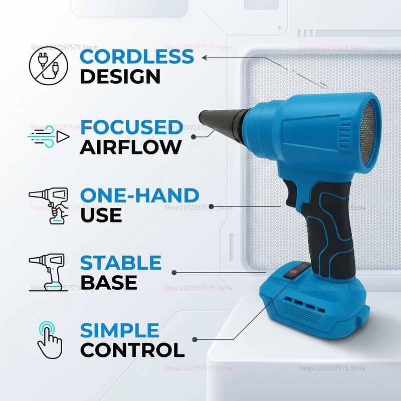 Soplador de Aire Inalámbrico d - Workshop Electric Tools reseña y precio