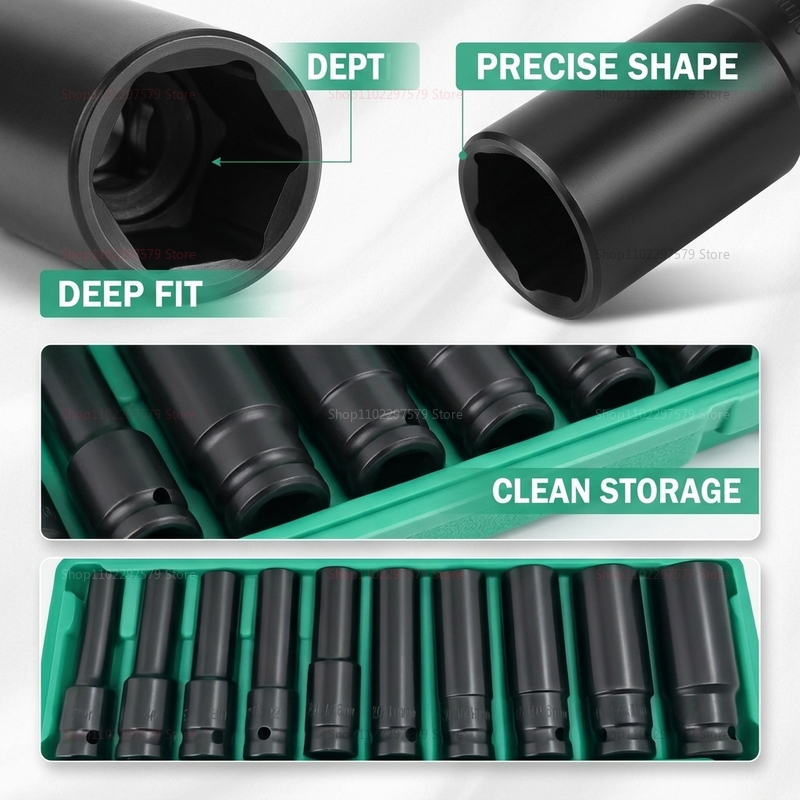 Juego de 10 Llaves de Tubo de  - Workshop Electric Tools reseña y precio